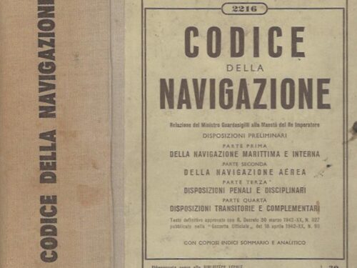 Art. 558 e 552 Codice Navigazione – Estinzione dei privilegi.