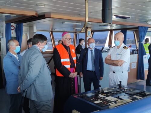 Accoglienza dei marittimi nel porto Storico accordo a Milazzo tra Diocesi e Authority