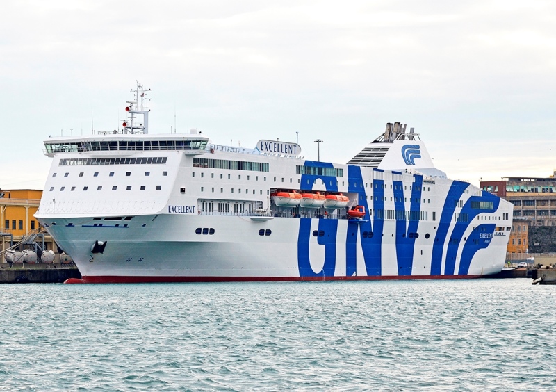 Gnv opererà due collegamenti dal porto di Civitavecchia verso il Marocco
