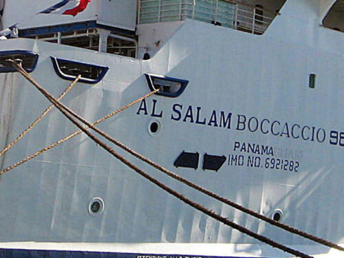 L’Italia all’Egitto: “Dateci i nastri della scatola nera del Boccaccio”. Svolta nella causa per il naufragio del traghetto con mille morti
