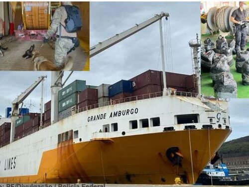 1,5 tonnellate di cocaina a bordo della nave di GRIMALDI