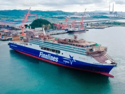 Finnlines, la nave ro-pax Finncanopus sarà consegnata alla fine dell’anno
