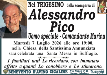 Federmar‑Cisal annuncia la Santa Messa in suffragio del Comandante Alessandro Pico
