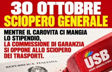 Portuali e trasporti uniti contro guerra e carovita: il 30 ottobre sciopero generale e mobilitazione internazionale